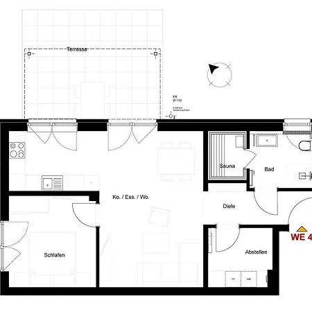 Dorumer Sielhuus 4 - Mit Garten Und Sauna Holiday home *